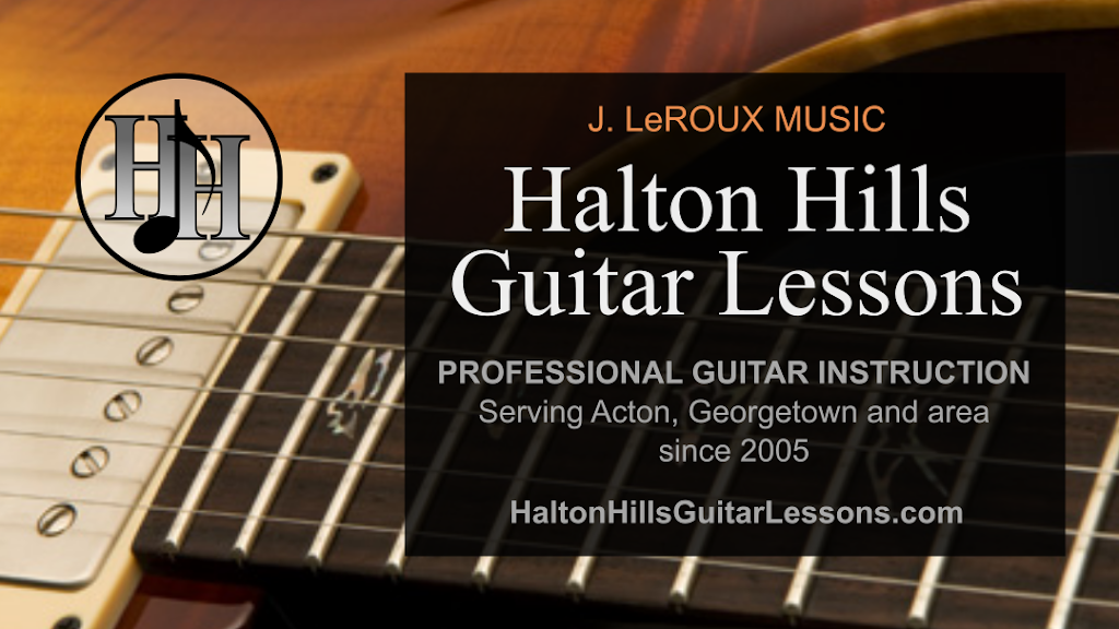 Halton Hills Guitar Lessons | 39 Somerville Rd, Acton, ON L7J 3A1, Canada | Phone: (416) 892-2995