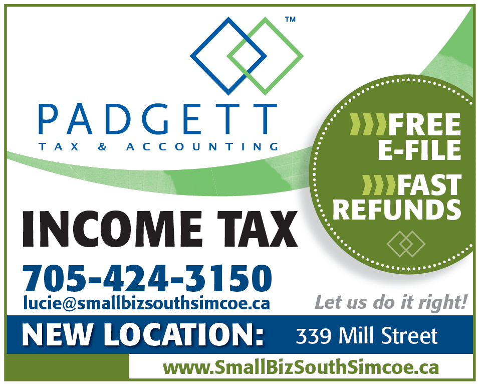 Padgett Tax & Accounting (Padgett Business Services) | 339 Mill St, Angus, ON L0M 1B4, Canada | Phone: (705) 424-3150