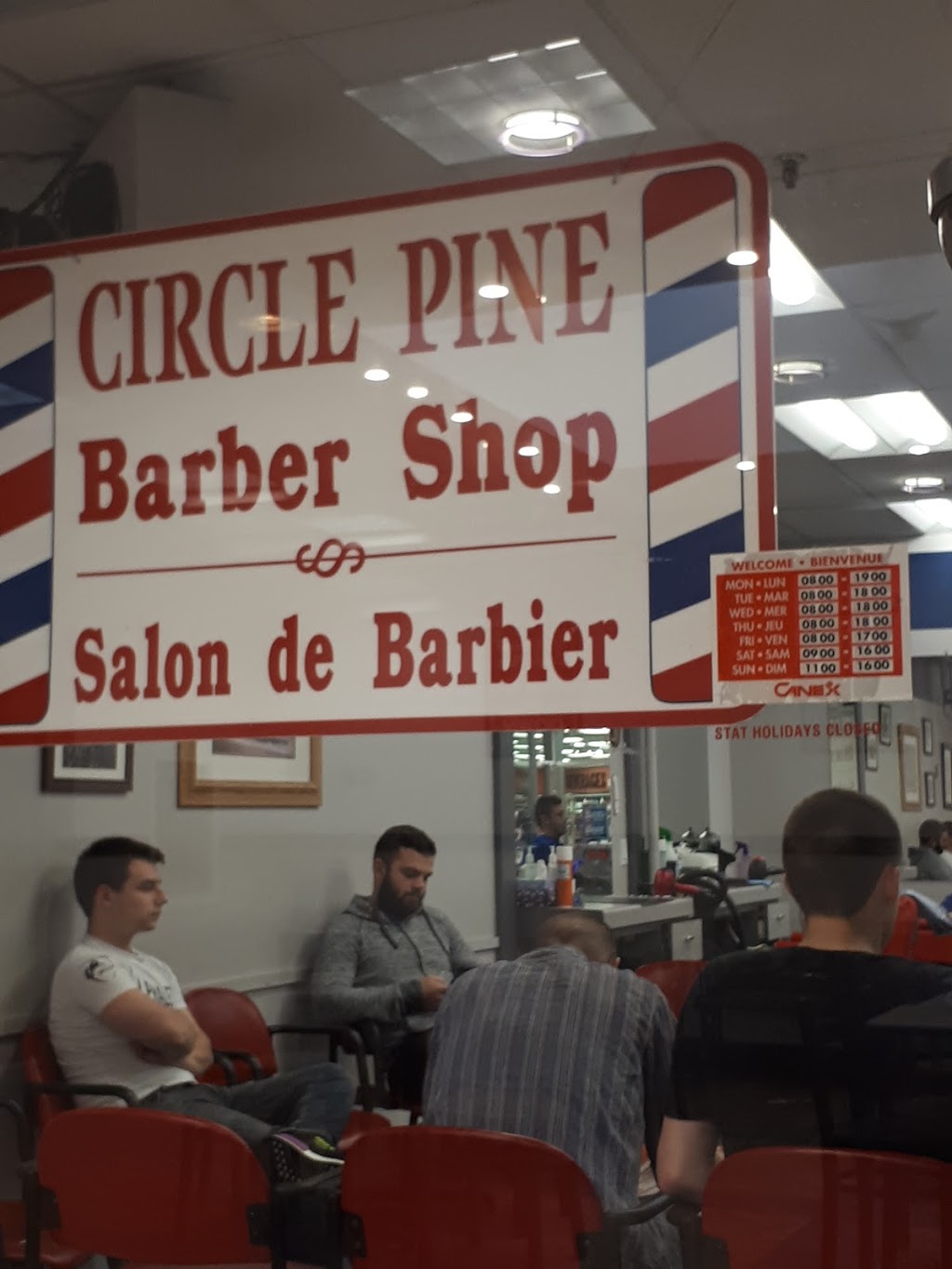 Circle Pine Barber Shop | 2-52 El Alamein Rd E, Borden, ON L0M 1C0, Canada | Phone: (705) 424-6964