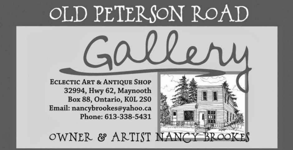 The Old Peterson Road Gallery | 32994 Hastings County Rd 62, Maynooth, ON K0L 2S0, Canada | Phone: (613) 338-5431