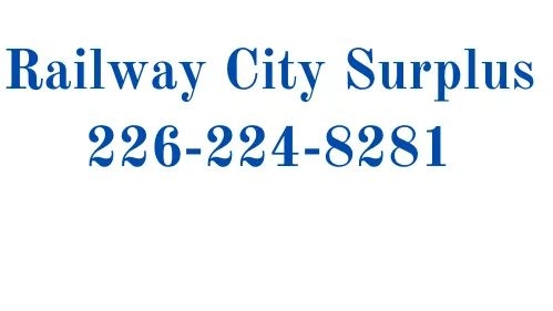Railway City Surplus | 801 Talbot St, St Thomas, ON N5P 1E4, Canada | Phone: (226) 224-8281