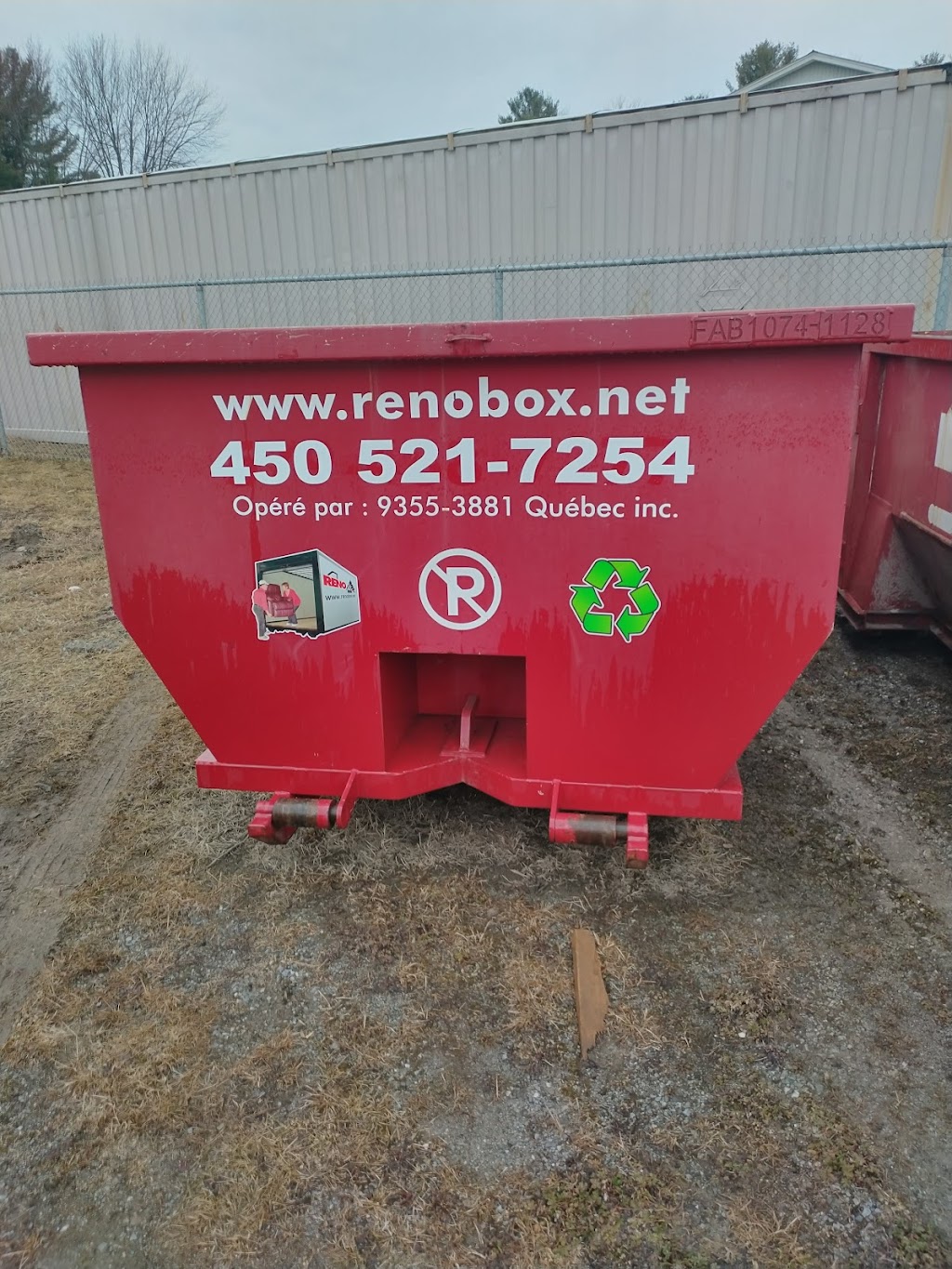 Conteneur Renobox | 908 QC-116, Acton Vale, QC J0H 1A0, Canada | Phone: (450) 521-7254
