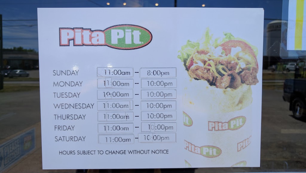Pita Pit | 307 Argyle St S Unit 3, Caledonia, ON N3W 1K7, Canada | Phone: (289) 757-3338