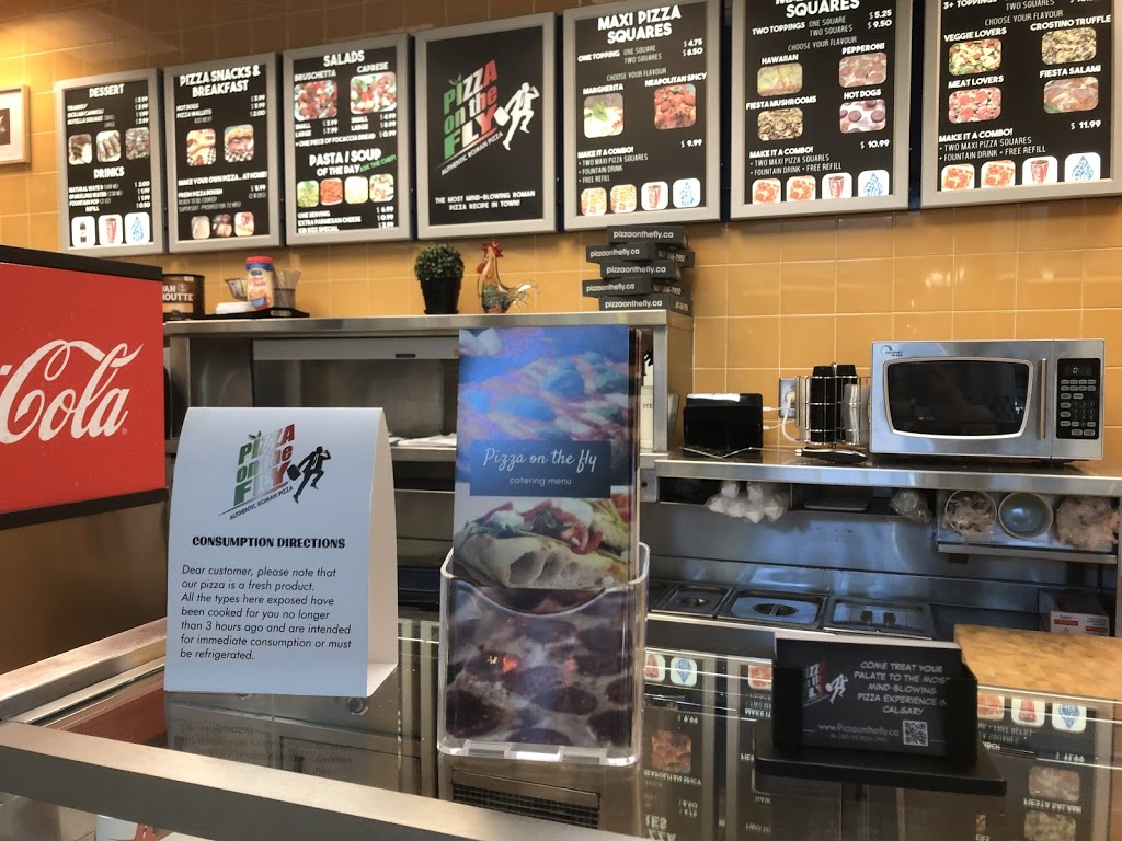 Pizza on the fly | 5111 Northland Dr NW #5230, Calgary, AB T2L 2J8, Canada | Phone: (587) 353-7992