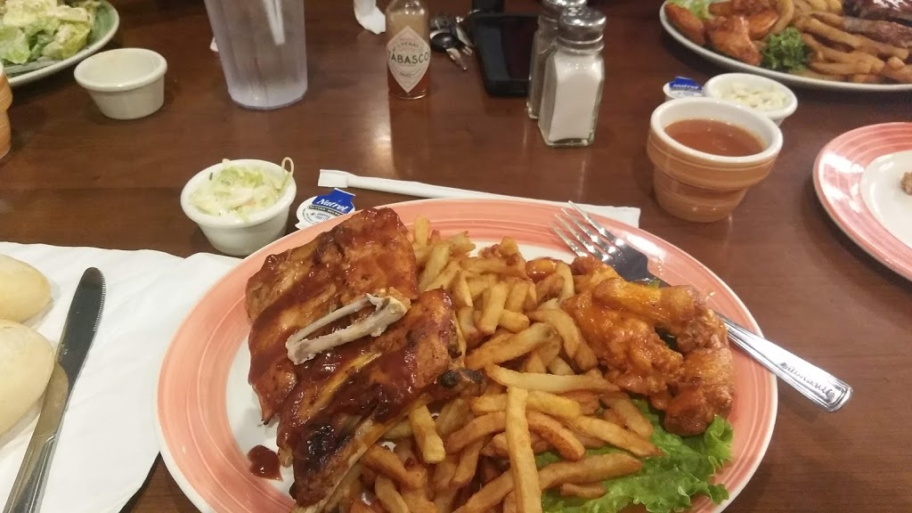 Swiss Chalet Rotisserie & Grill | 735 Queenston Rd, Hamilton, ON L8G 1A1, Canada | Phone: (905) 561-1414