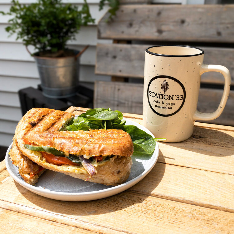 Station 33 Cafe & Yoga | 33 Railway Crescent, Hampton, NB E5N 5L2, Canada | Phone: (506) 832-1180