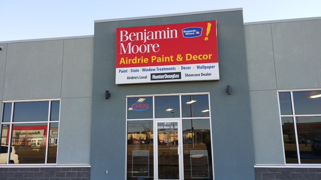 Airdrie Paint and Blinds | 111, 2926 Main St S, Airdrie, AB T4B 3G4, Canada | Phone: (403) 912-4300