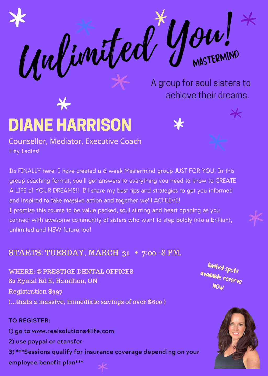Diane Harrison Real Solutions 4 Life | 101 Cove Crescent, Stoney Creek, ON L8E 5A1, Canada | Phone: (905) 484-4412