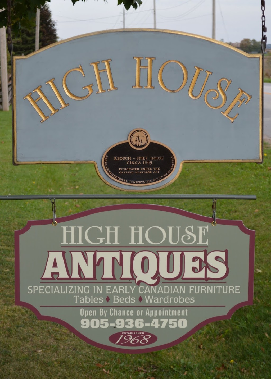 High House Antiques | 7278 7th Line, Tottenham, ON L0G 1W0, Canada | Phone: (905) 936-4750