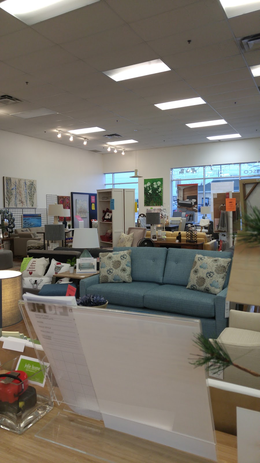 Jolie Home Decor | 616-8 a b c d, Gardiners Rd, Kingston, ON K7M 3X9, Canada | Phone: (613) 384-1800