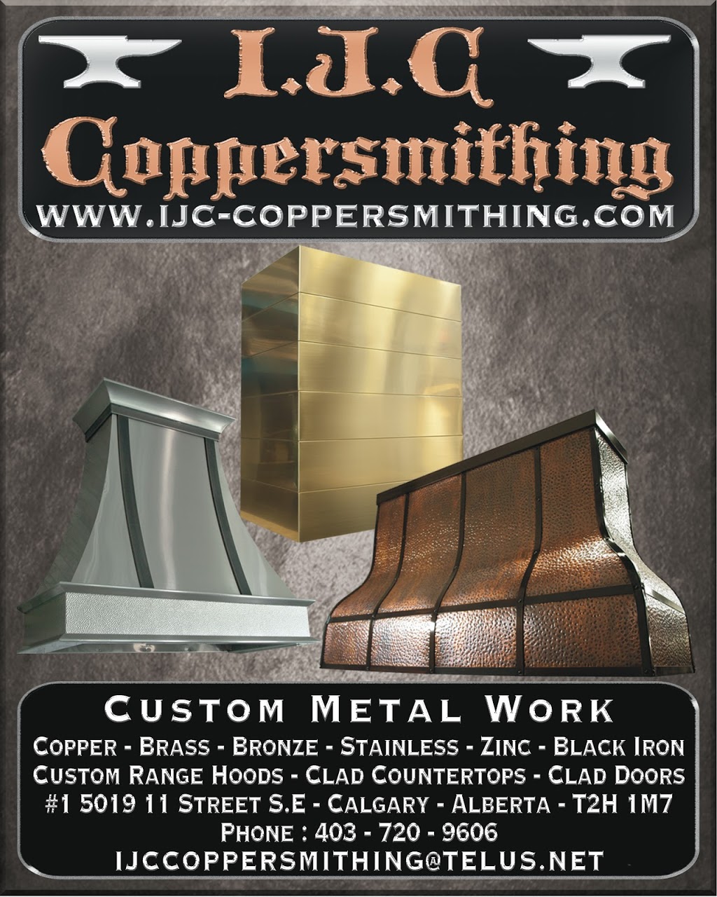 I J C Coppersmithing Ltd | 5019 11 St SE #1, Calgary, AB T2H 1M7, Canada | Phone: (403) 720-9606