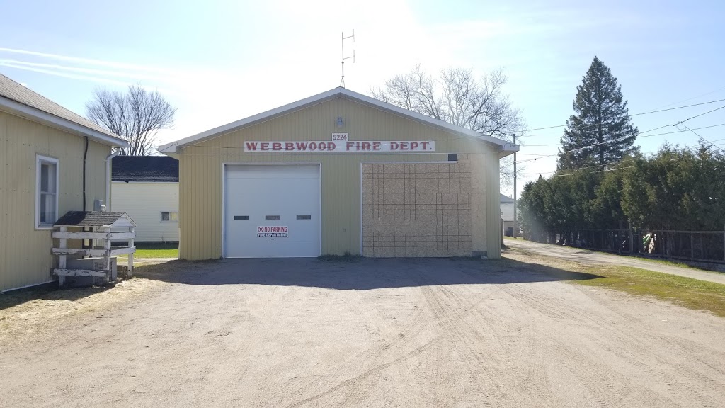 Webbwood Fire Station | ONeil St, Sables-Spanish Rivers, ON P0P 2G0, Canada | Phone: (705) 865-2646