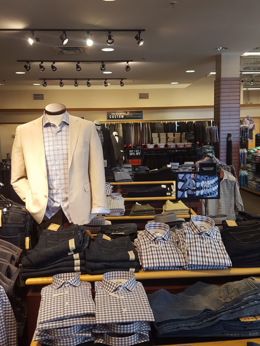Moores Clothing for Men | 500 Fairway Rd S, Kitchener, ON N2C 1X3, Canada | Phone: (519) 893-1241