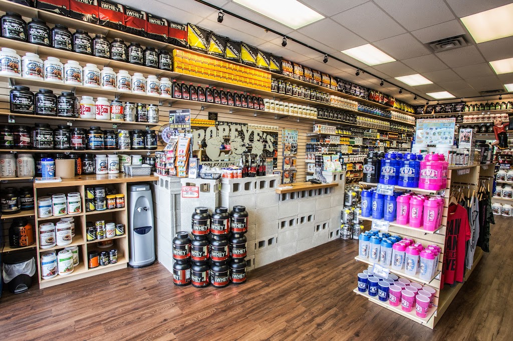 Popeyes Supplements Whitby | 4160 Baldwin St S Unit K12, Whitby, ON L1R 3H8, Canada | Phone: (905) 425-3551