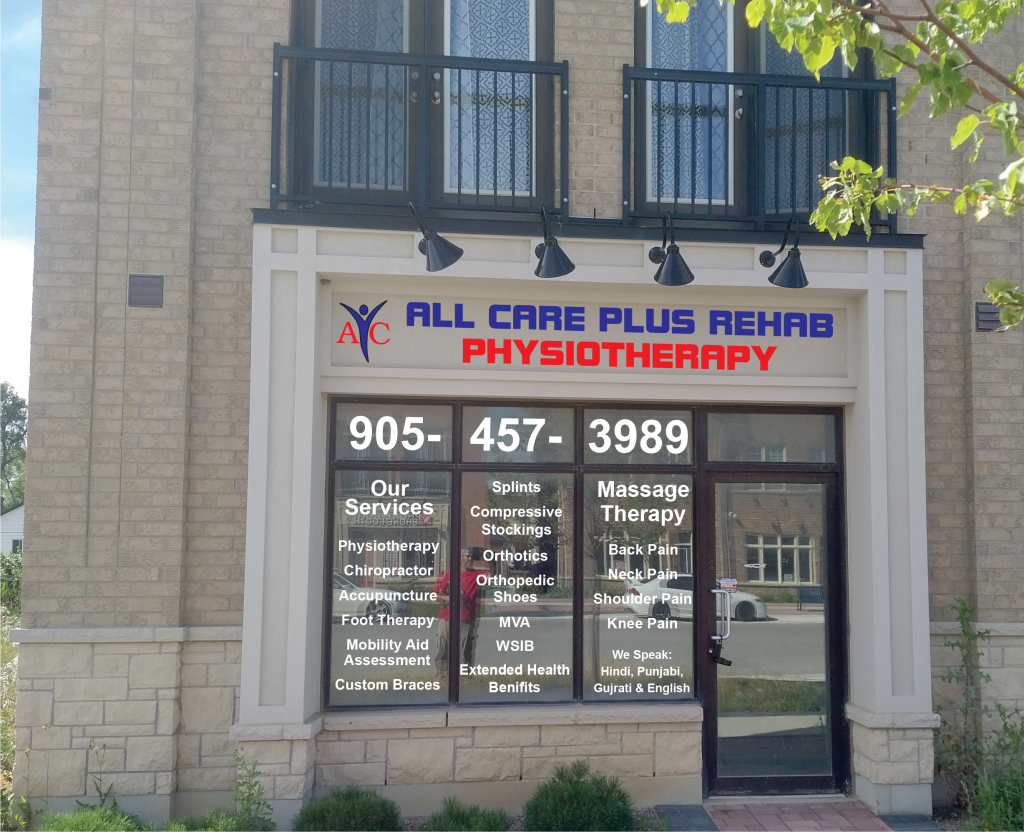 ALL CARE PLUS REHAB PHYSIOTHERAPY | 112 Inspire Blvd, Brampton, ON L6R 3X8, Canada | Phone: (905) 457-3989