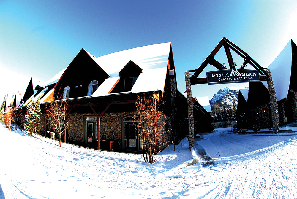 Mystic Springs Chalets & Hot Pools | 140 Kananaskis Way, Canmore, AB T1W 2X2, Canada | Phone: (403) 961-0059