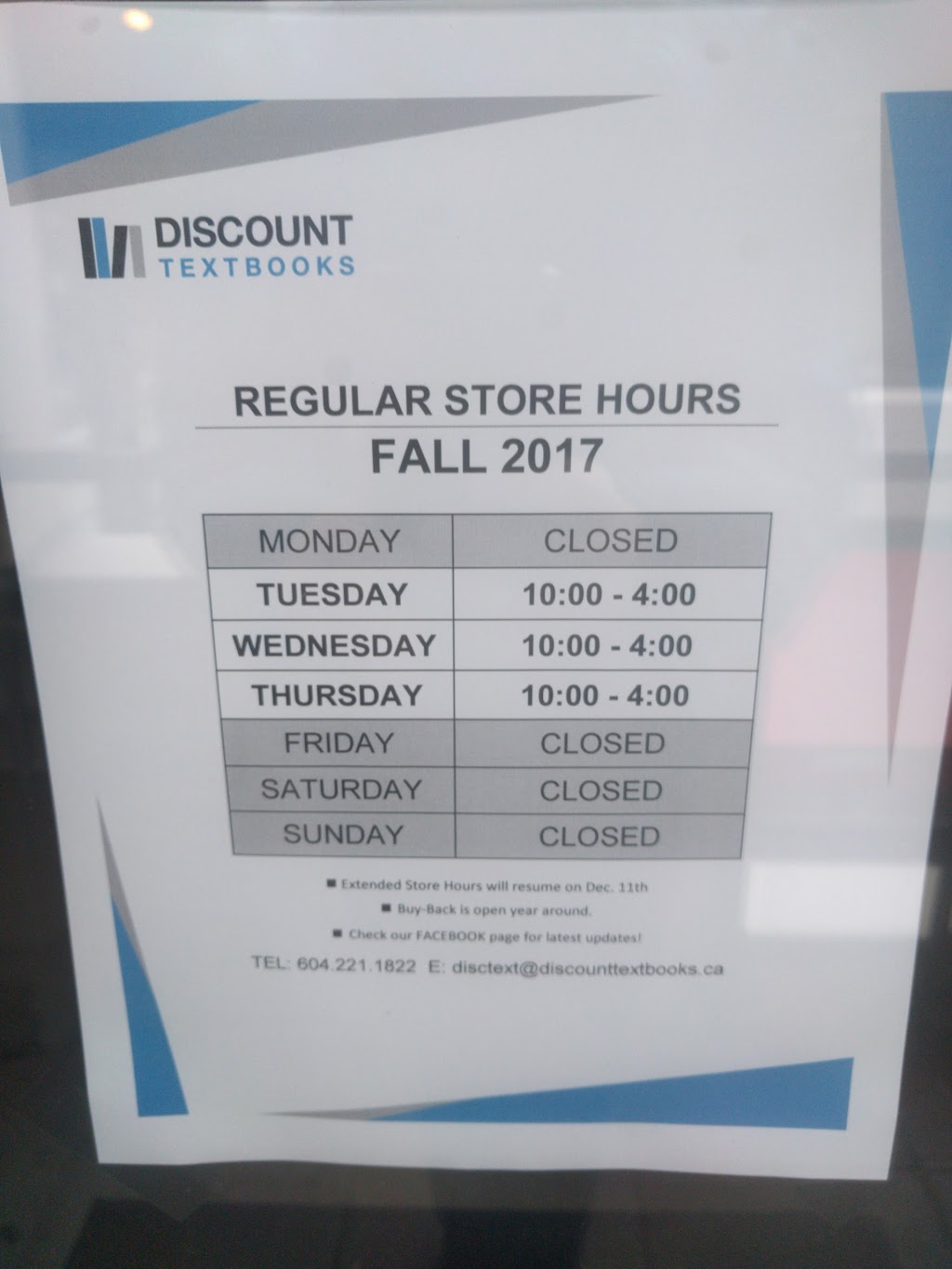 Discount Textbooks | 2150 Western Pkwy, Vancouver, BC V6T, Canada | Phone: (604) 221-1822