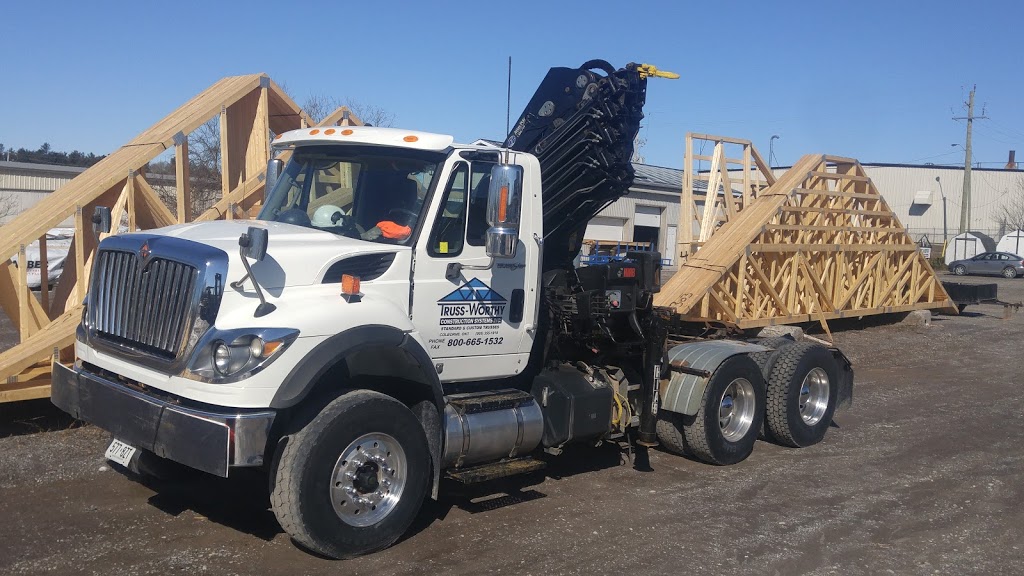 Truss-Worthy Construction systems inc | 221 Industrial Park Rd, Colborne, ON K0K 1S0, Canada | Phone: (905) 355-1919