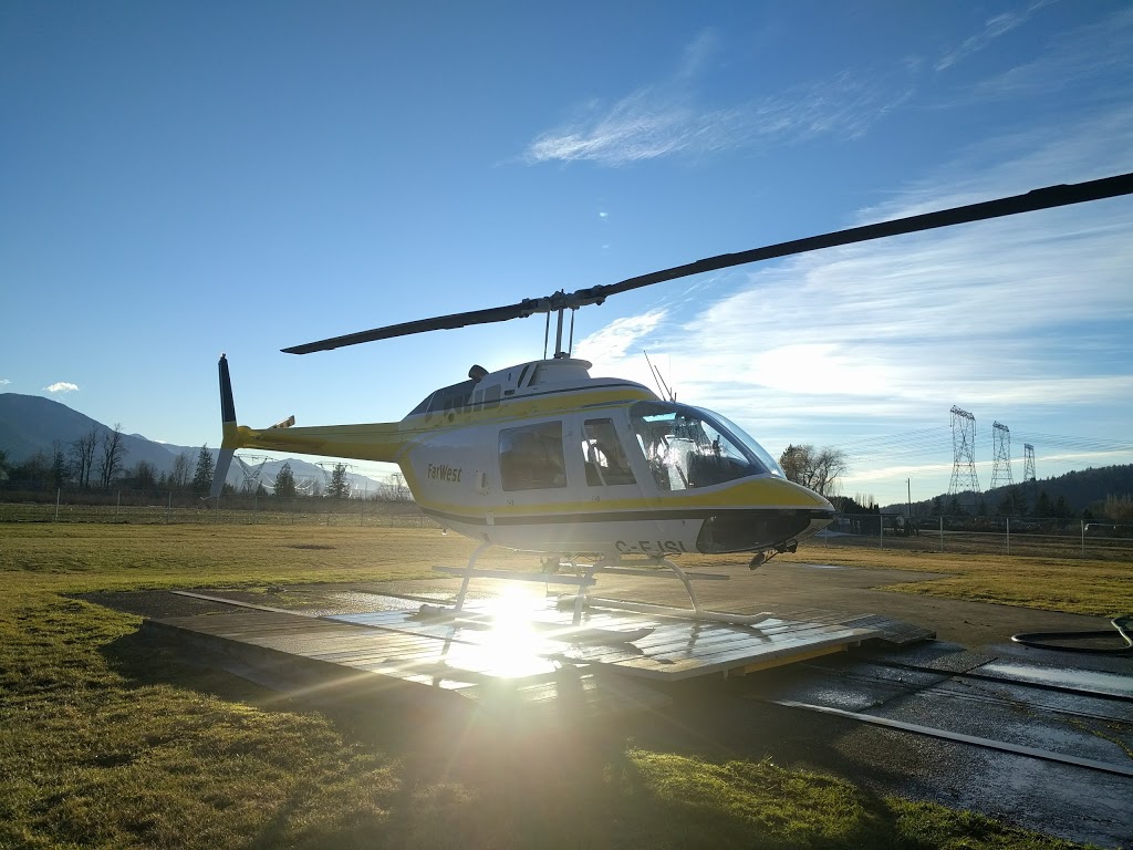 Far West Helicopters Ltd | 1685 Tranmer Rd, Agassiz, BC V0M 1A2, Canada | Phone: (604) 819-6919