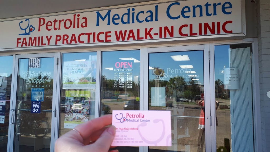Petrolia Medical Centre | 11407 40 Ave NW, Edmonton, AB T6J 0R4, Canada | Phone: (780) 430-6272