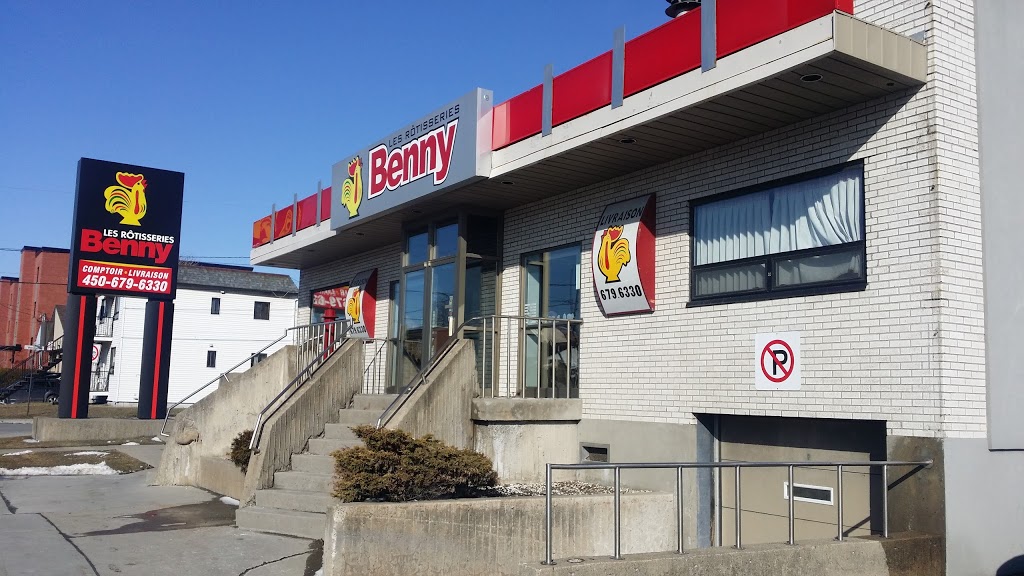 Les Rôtisseries Benny | 1360 Boulevard Sainte-Foy, Longueuil, QC J4K 1X9, Canada | Phone: (450) 679-6330