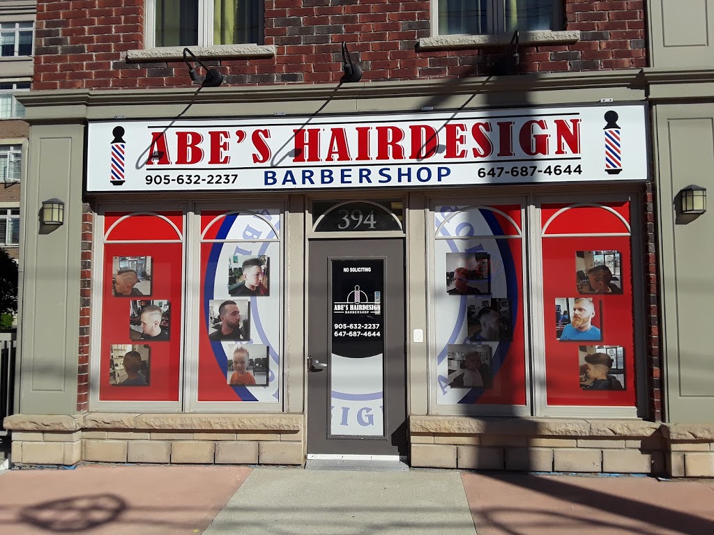 Abes Hairdesign Barbershop | 394 Plains Rd E, Burlington, ON L7T 2C8, Canada | Phone: (905) 632-2237