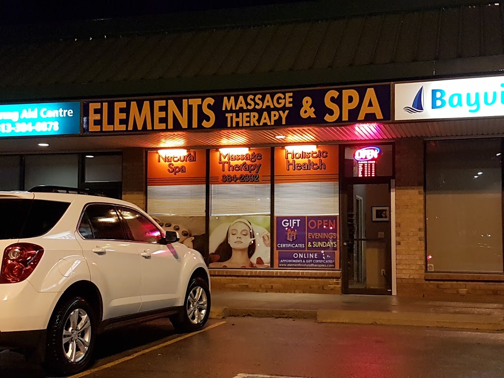 Elements Natural Therapies & Spa | 775 Strand Blvd, Kingston, ON K7P 2S7, Canada | Phone: (613) 384-2332