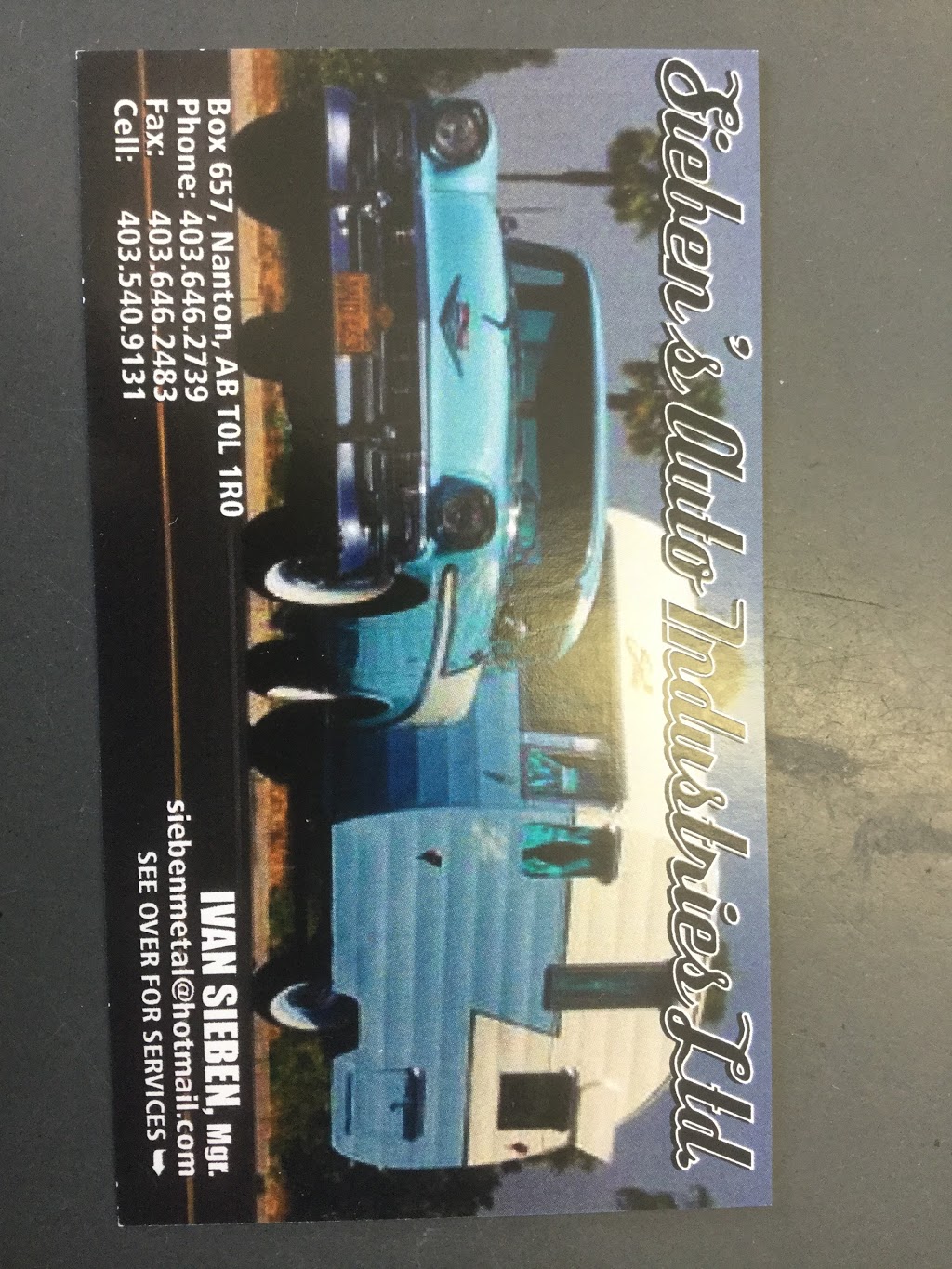 Sieben’s RV and Auto repair facility | 2409 21 Ave, Nanton, AB T0L 1R0, Canada | Phone: (403) 646-2739