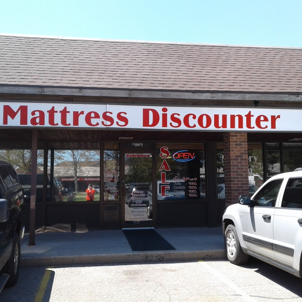 The Mattress Discounter | furniture store | 335 Plains Rd E, Burlington, ON L7T 4H8, Canada | 9056322337 OR +1 905-632-2337