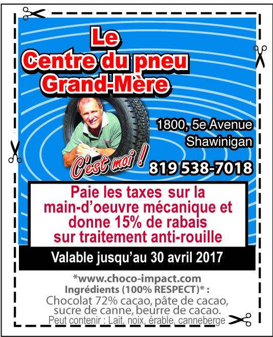 Choco-impact | 1397 Av. de Grand-Mère, Grand-Mère, QC G9T 2J7, Canada | Phone: (819) 380-4139