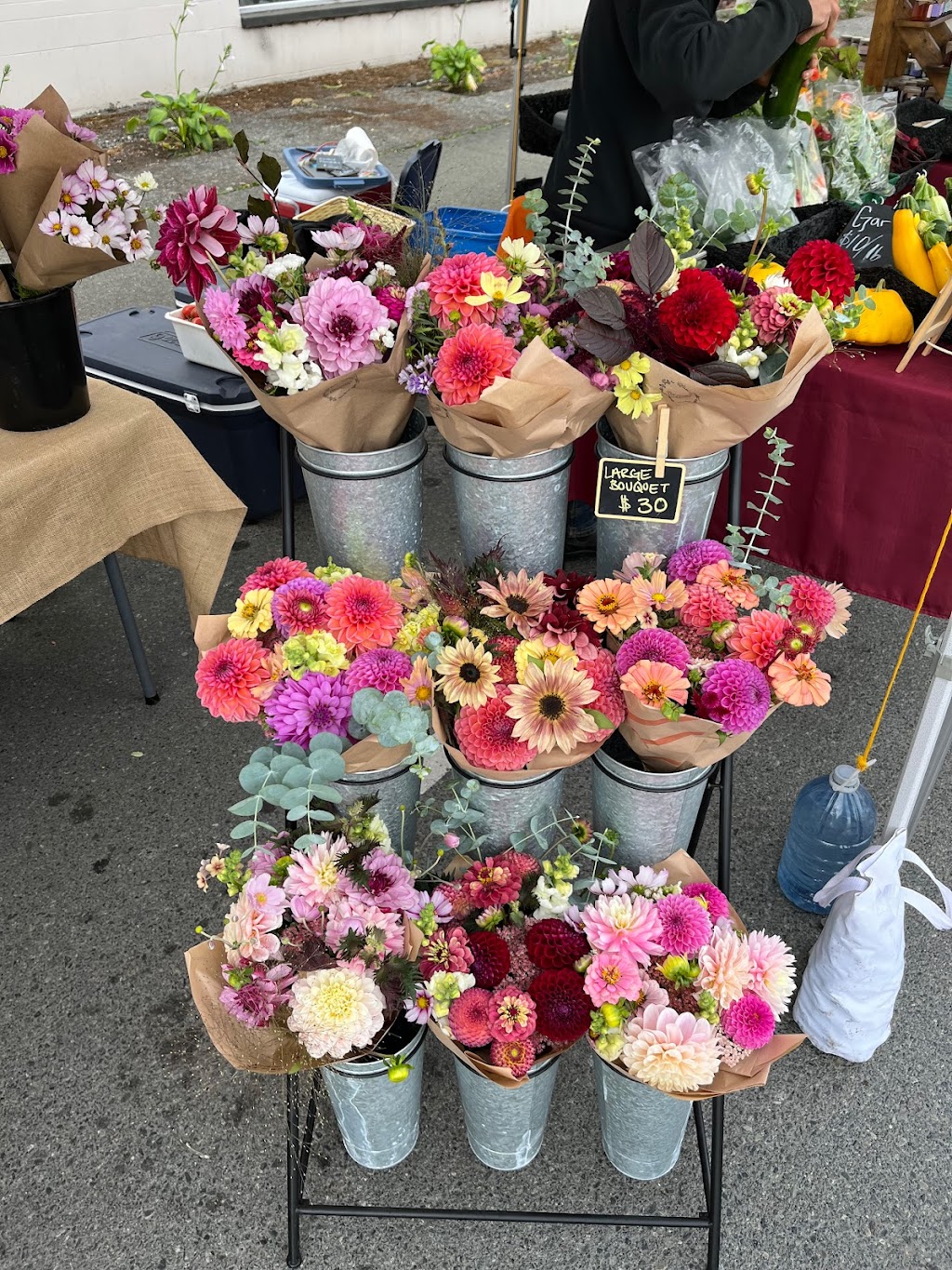 Grow & Gather Flower Farm | 5886 Kapoor Rd, Duncan, BC V9L 6H6, Canada | Phone: (778) 836-0624