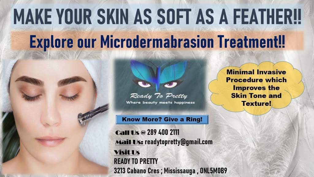Ready To Pretty | 3213 Cabano Crescent, Mississauga, ON L5M 0B9, Canada | Phone: (289) 400-2111