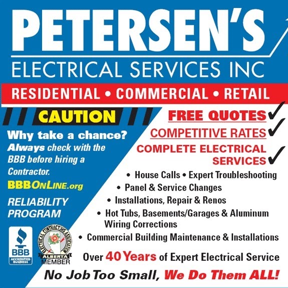 Petersens Electrical Services Inc. | 148 Deer Ridge Way SE, Calgary, AB T2J 5Y6, Canada | Phone: (403) 243-0403
