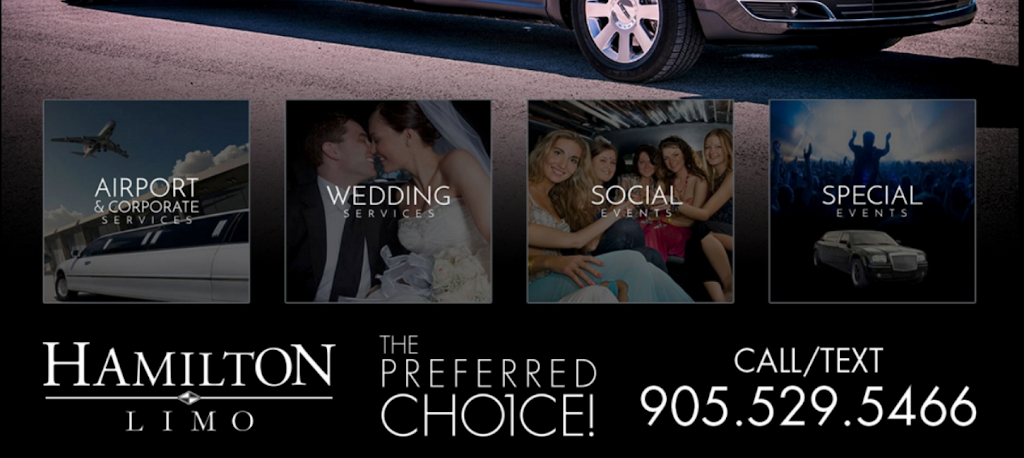 Hamilton Limo | 370 Main St W, Hamilton, ON L8P 1K2, Canada | Phone: (905) 529-5466