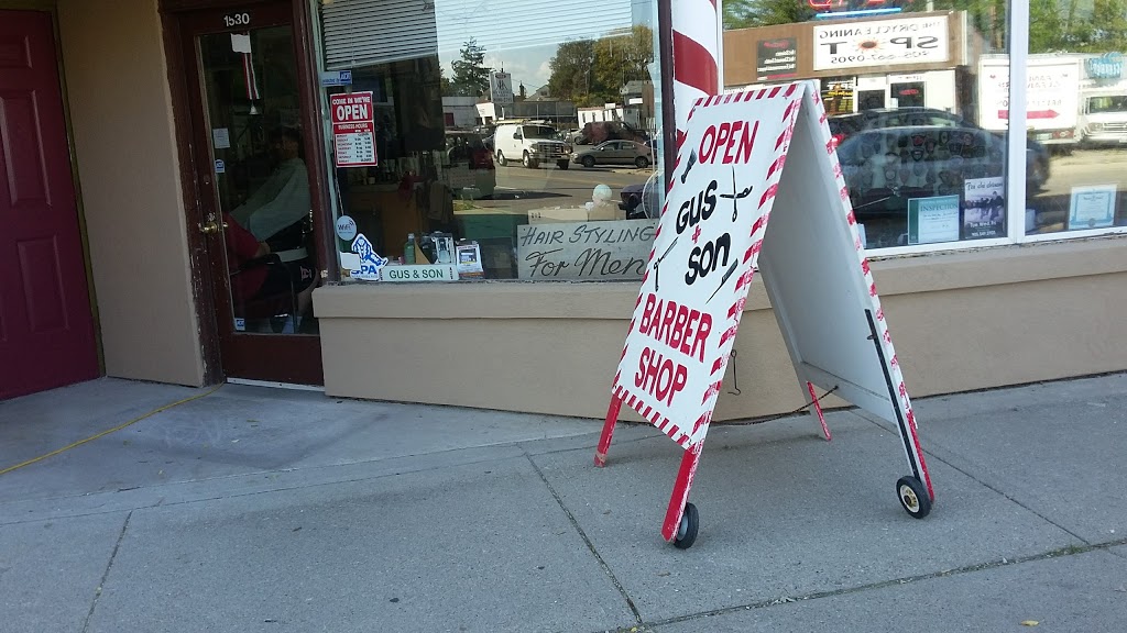 Gus & Son Barbershop | 1530 King St E, Hamilton, ON L8K 1S9, Canada | Phone: (905) 545-1945