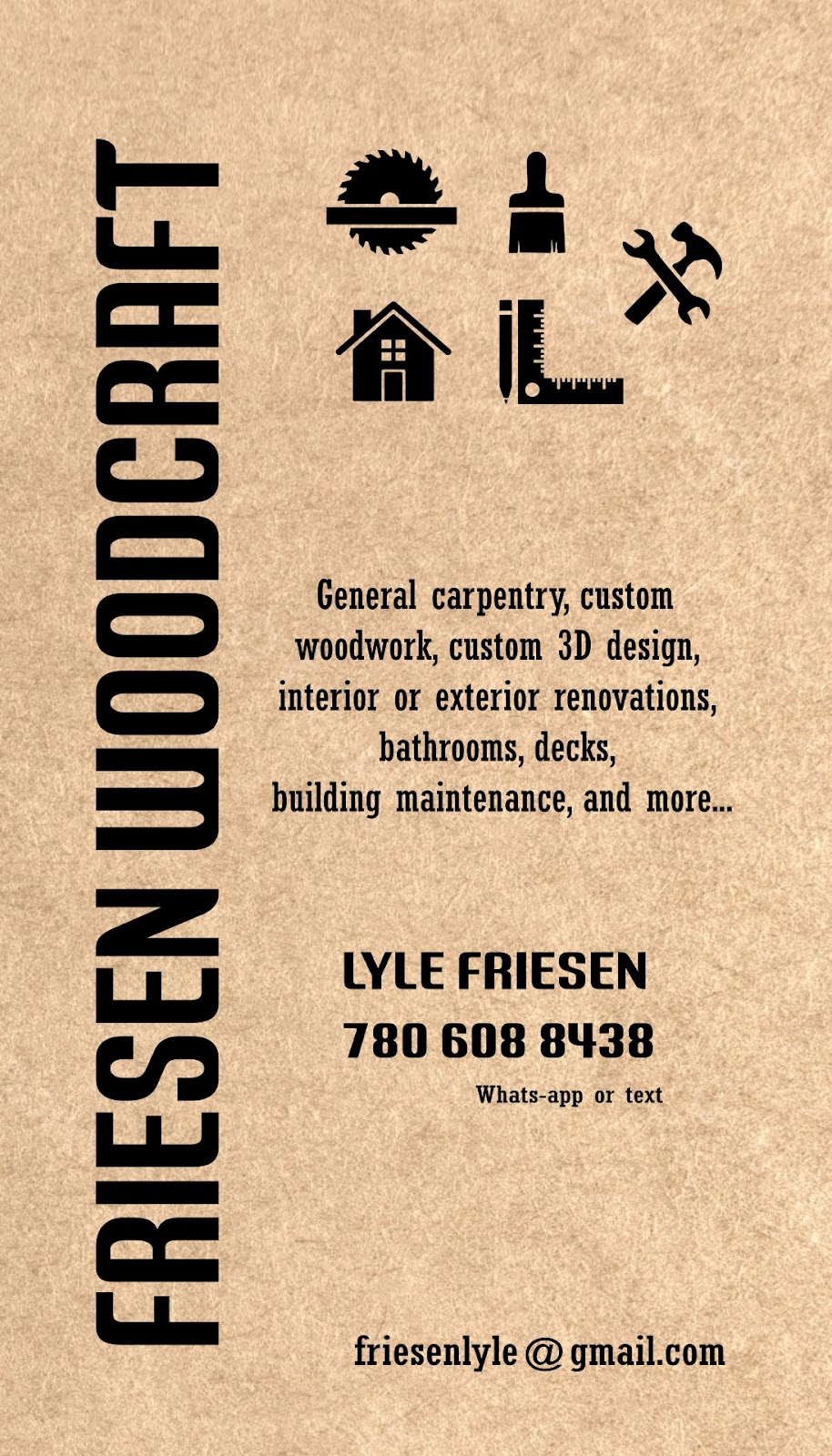 Friesen Woodcraft | 43559 Range Rd 210, CAMROSE COUNTY, AB T0B 1M0, Canada | Phone: (780) 608-8438