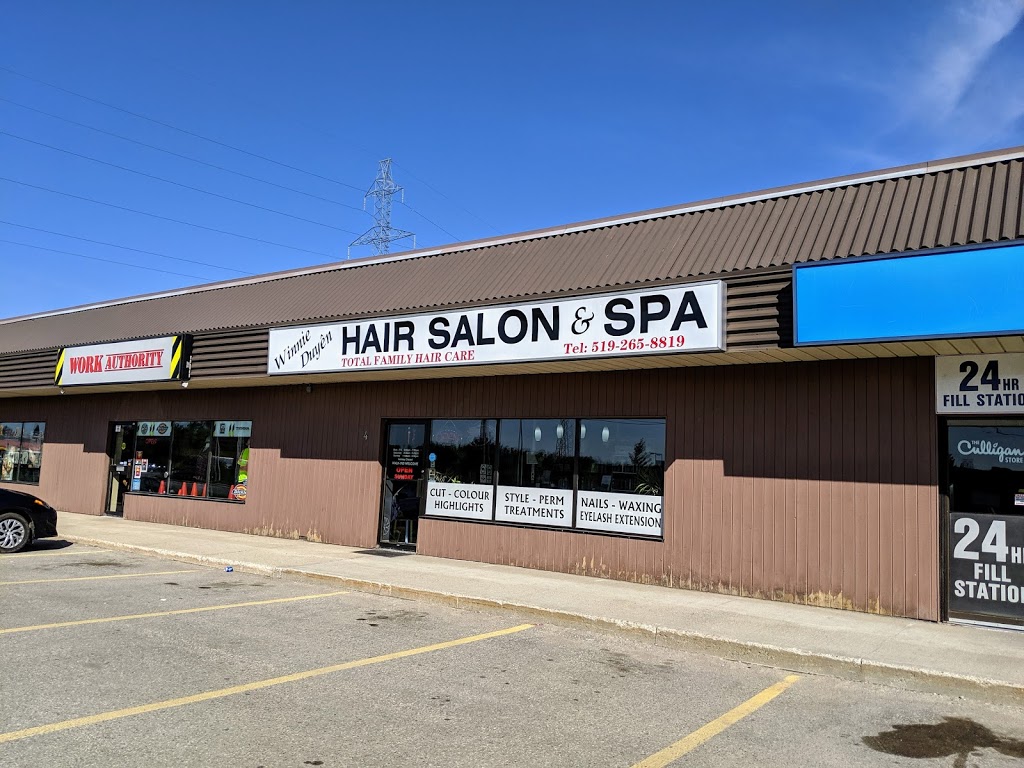 Winnie Hair Salon 240 Silvercreek Pkwy N Unit 4, Guelph, ON N1H 1E7