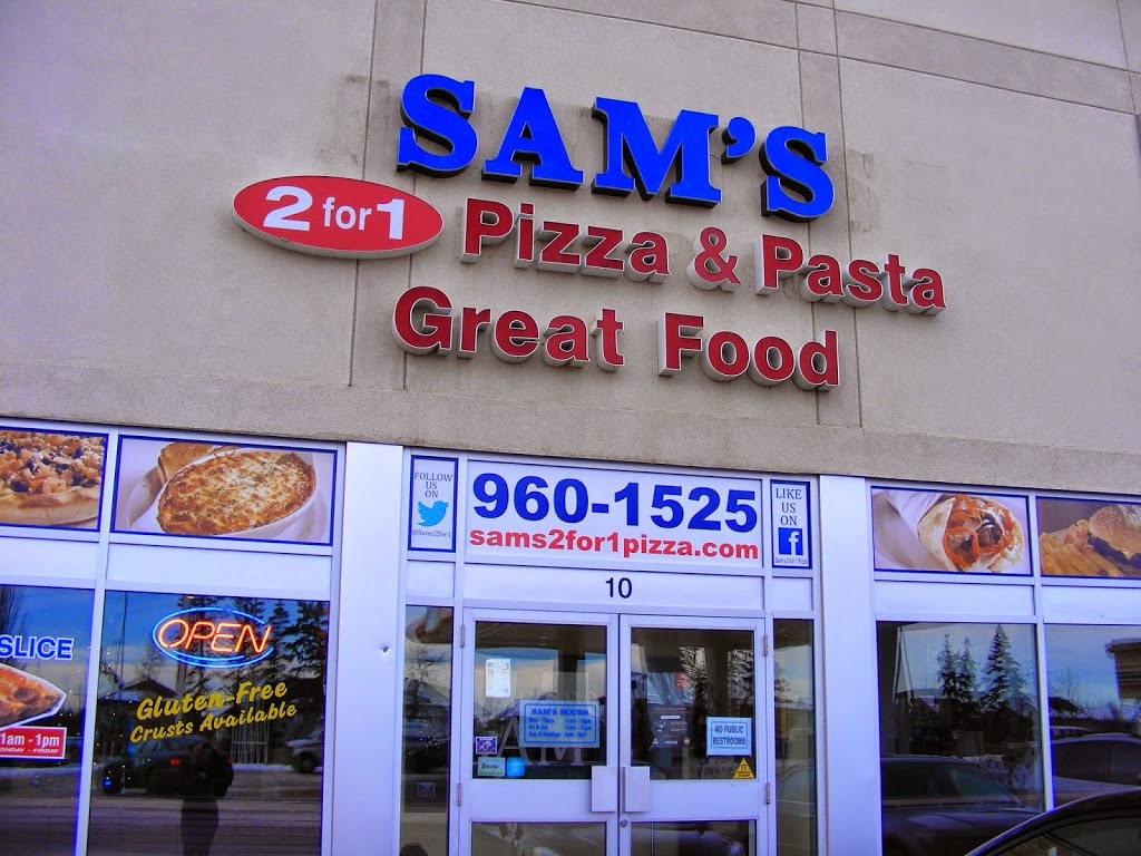 Sams 2 for 1 Pizza & Pasta | 10, 4 Spruce Ridge Dr, Spruce Grove, AB T7X 4M8, Canada | Phone: (780) 960-1525