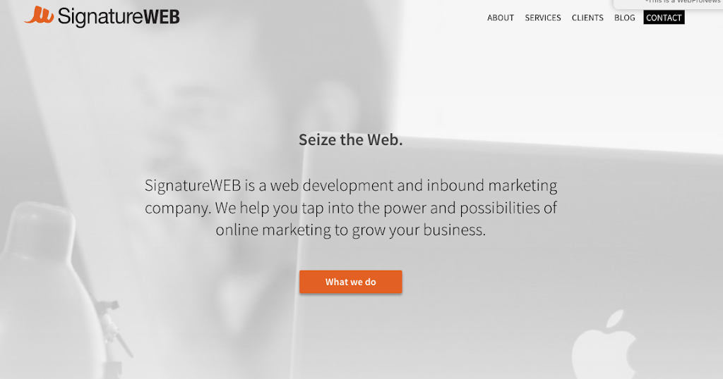 SignatureWEB | 19501 Av. Clark-Graham Suite 200, Baie-dUrfé, QC H9X 3T1, Canada | Phone: (514) 447-3660