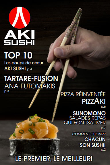 Aki Sushi | 7000 Avenue de la Plaza, Sorel-Tracy, QC J3R 4L8, Canada | Phone: (450) 743-8762