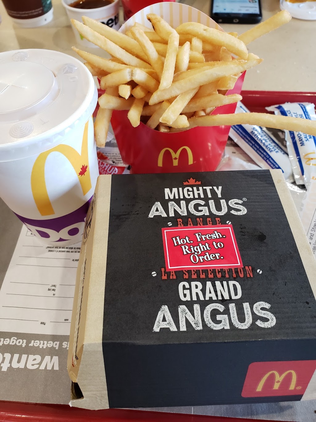 McDonalds | 2439 Steeles Ave E, Brampton, ON L6T 5J9, Canada | Phone: (905) 494-1134