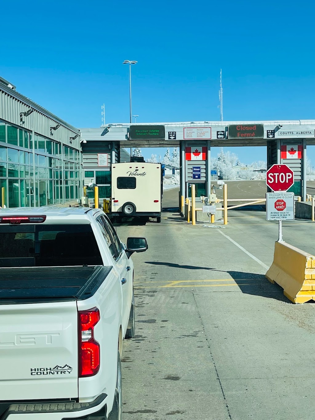 Canada Border Services Agency - Coutts Port of Entry | Highway 4 South, Coutts, AB T0K 0N0, Canada | Phone: (800) 461-9999