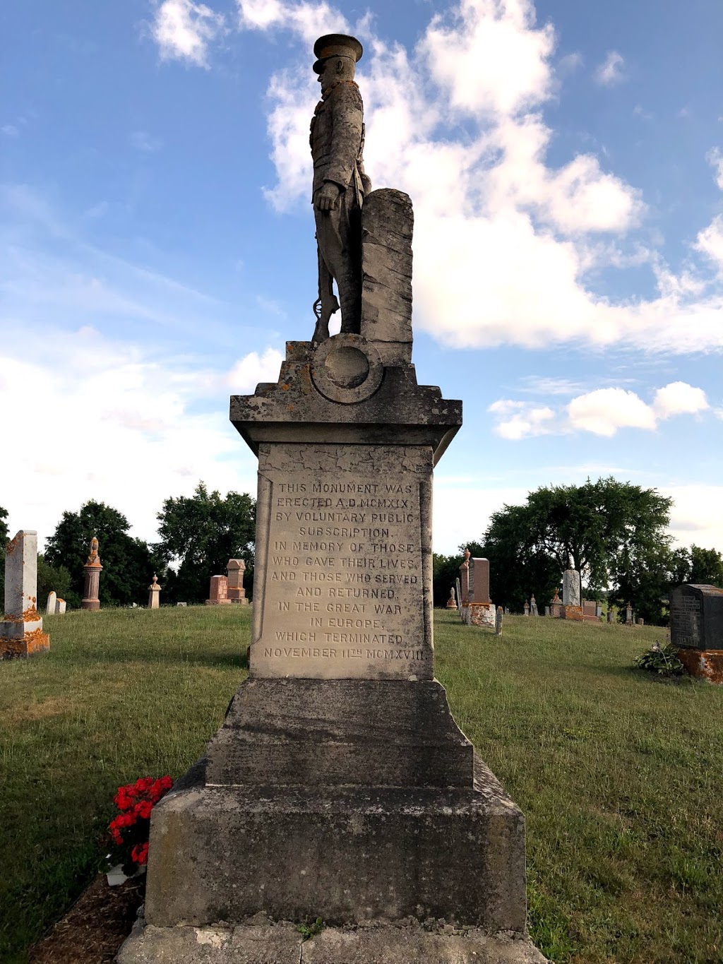 Badjeros Memorial | 269499-269251, S Line, Badjeros, ON N0C 1A0, Canada
