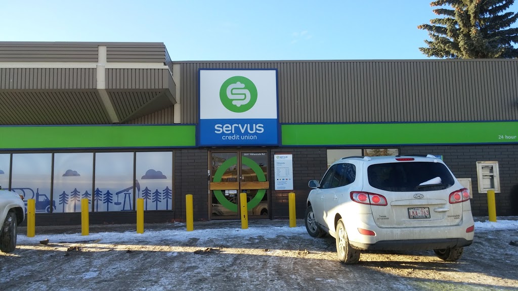 Servus Credit Union - Millwoods | 2857 Mill Woods Rd NW, Edmonton, AB T6K 4A9, Canada | Phone: (780) 496-2200