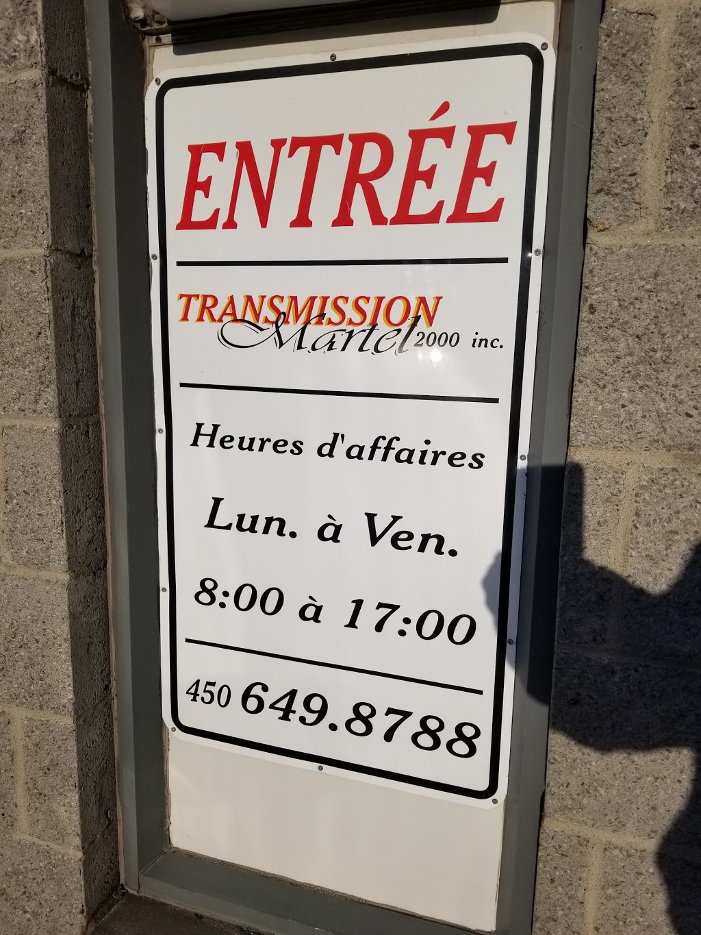 réparation transmission martel - 951 Rue Coulombe local b, Sainte-Julie 