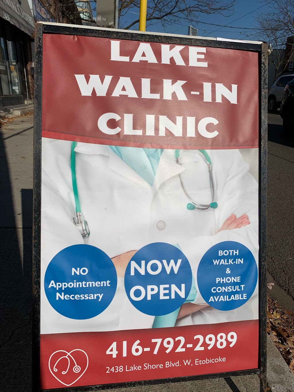 Lake Clinic | 2438 Lake Shore Blvd W, Etobicoke, ON M8V 1C4, Canada | Phone: (416) 792-2989