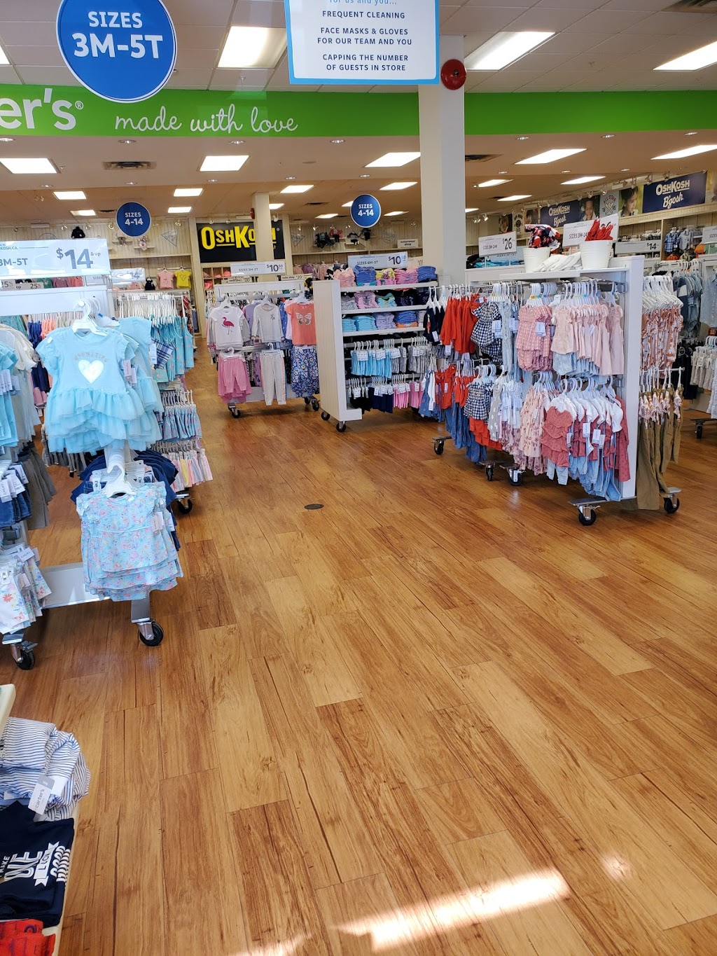 OshKosh Bgosh | 805 Boyd St, New Westminster, BC V3M 5X2, Canada | Phone: (604) 517-1039