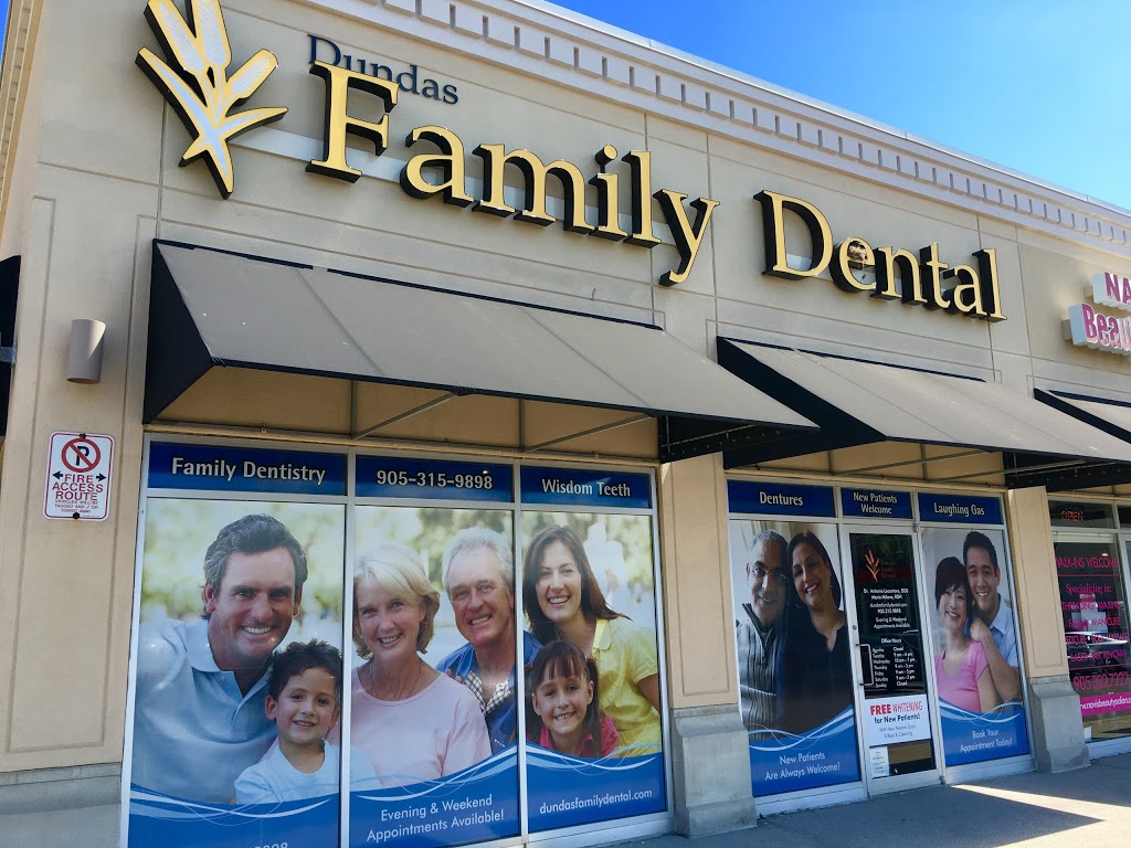 Dundas Family Dental | 3650 Dundas St, Burlington, ON L7M 4B8, Canada | Phone: (905) 315-9898