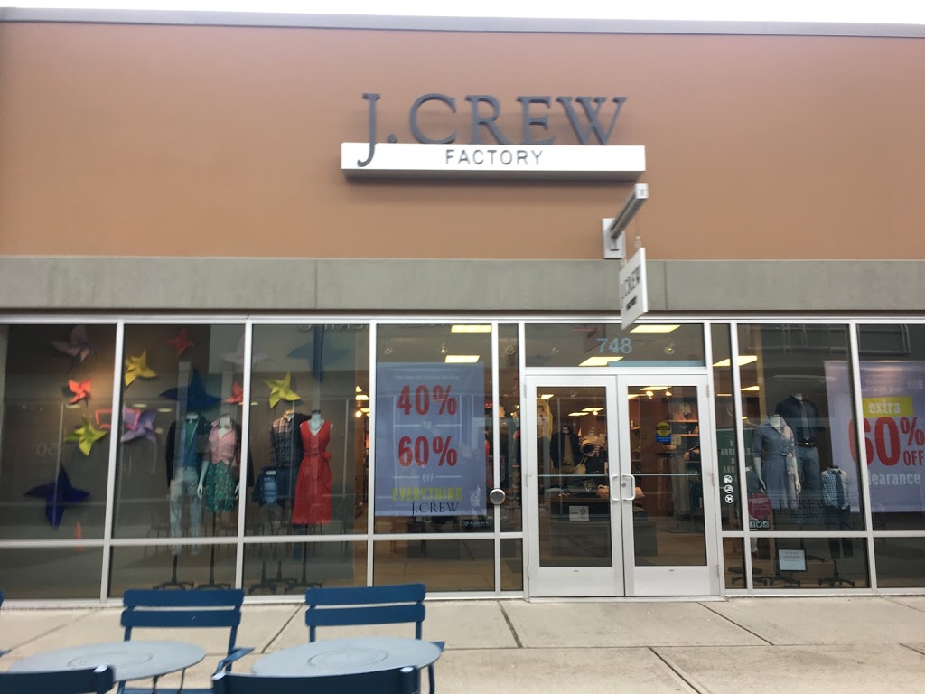 J.Crew Factory | 13850 Steeles Ave Suite 748, Halton Hills, ON L7G 0J1, Canada | Phone: (905) 636-8410