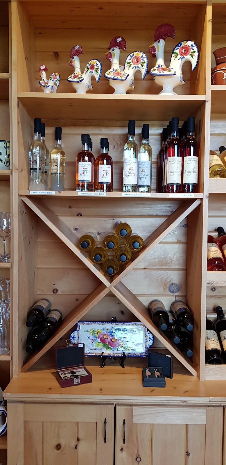 Matos Winery & Distillery | 3156 West River Road, Rte 9, Saint Catherines, PE C0A 1H1, Canada | Phone: (902) 675-9463